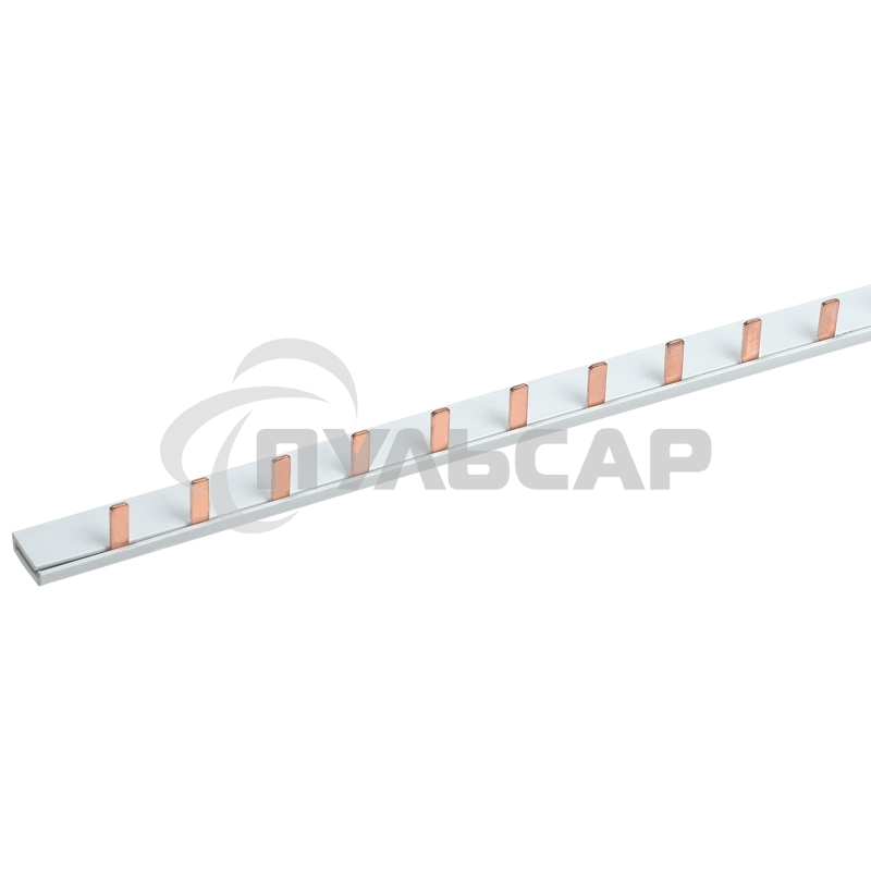 Шина соединительная типа PIN 12 штырей 1Р 63 А 22 см Rexant