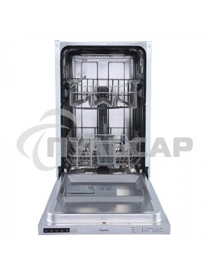 Встраиваемая посудомоечная машина Бирюса DWB-409/5, серебристый, 44.8 см, 9 компл., 49 дБ, класс A++
