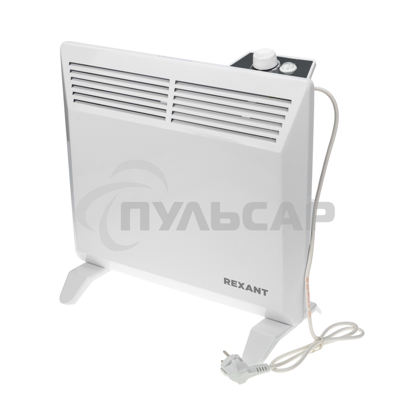 Конвектор Rexant 60-0083 белый, 1000 Вт, 15 м2, термостат