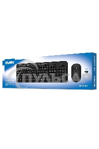 Комплект клавиатура + мышь SVEN KB-C3200W беспроводные клавиатура и мышь, черные