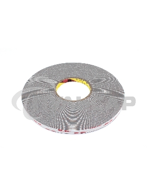 Скотч двусторонний вспененный 3M VHB  10 мм серый, 50 м