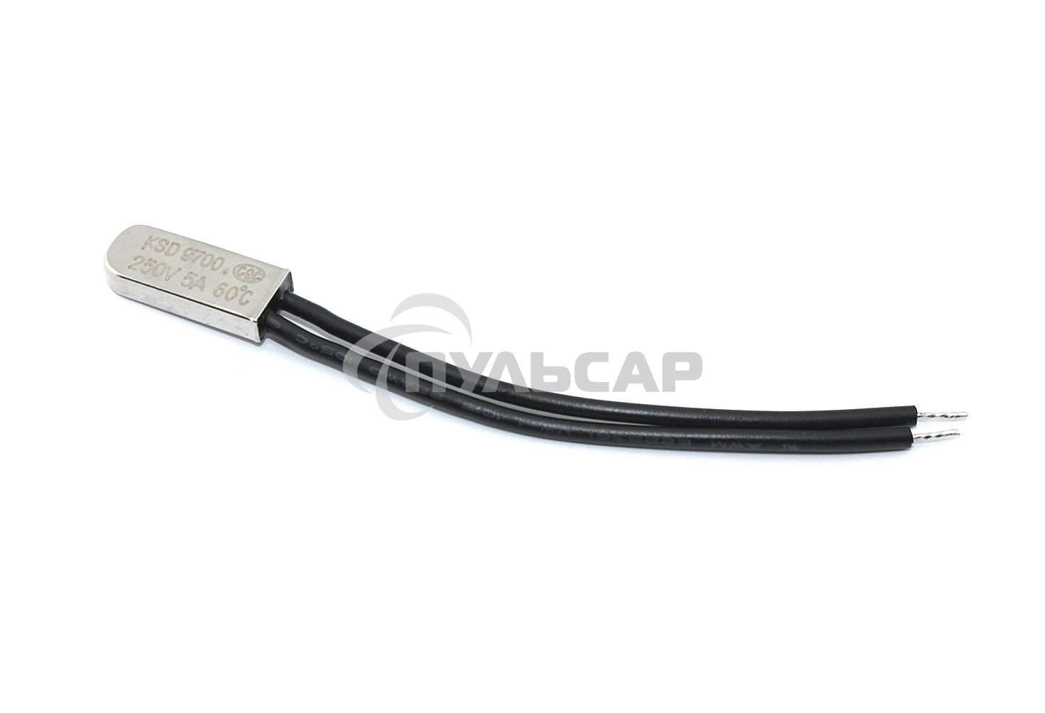 Термостат биметаллический KSD9700 5А/60 С нормально замкнутый