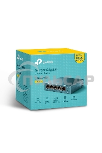 Коммутатор TP-Link 5 ports Giga Unmanagement switch, 5 10/100/1000Mbps RJ-45 ports