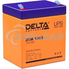 Батарея Delta DTM 1205 (12V, 5Ah)
