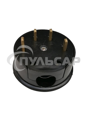 Вилка Rexant ВШ для электрической плиты 32 А, 380 В, 3Р+РЕ (ОУ) черная