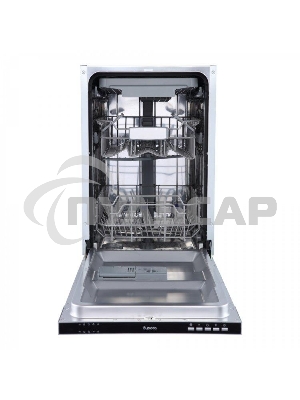 Встраиваемая посудомоечная машина Бирюса DWB-410/6, черный, 44.8 см, 10 компл., 47 дБ, класс A++