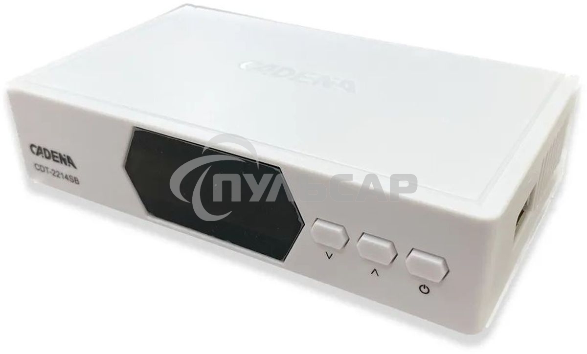 Приемник цифровой эфирный Cadena CDT-2214SB