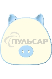 Ночник Gauss NN7036 поросенок голубой