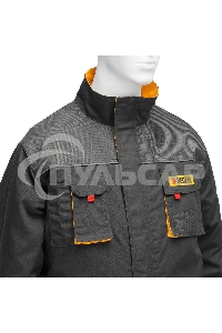 Куртка профессиональная рабочая, 65% полиэстер 35% хлопок, XL Denzel