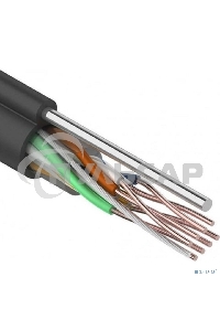Кабель витая пара Rexant UTP 4PR 24AWG, CAT5e наружный (OUTDOOR) + ТРОС*1 (бухта 305 м)
