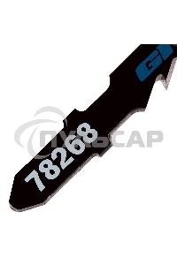 Набор полотен для электролобзика по дереву, 6шт., DIY, пластиковый кейс Gross