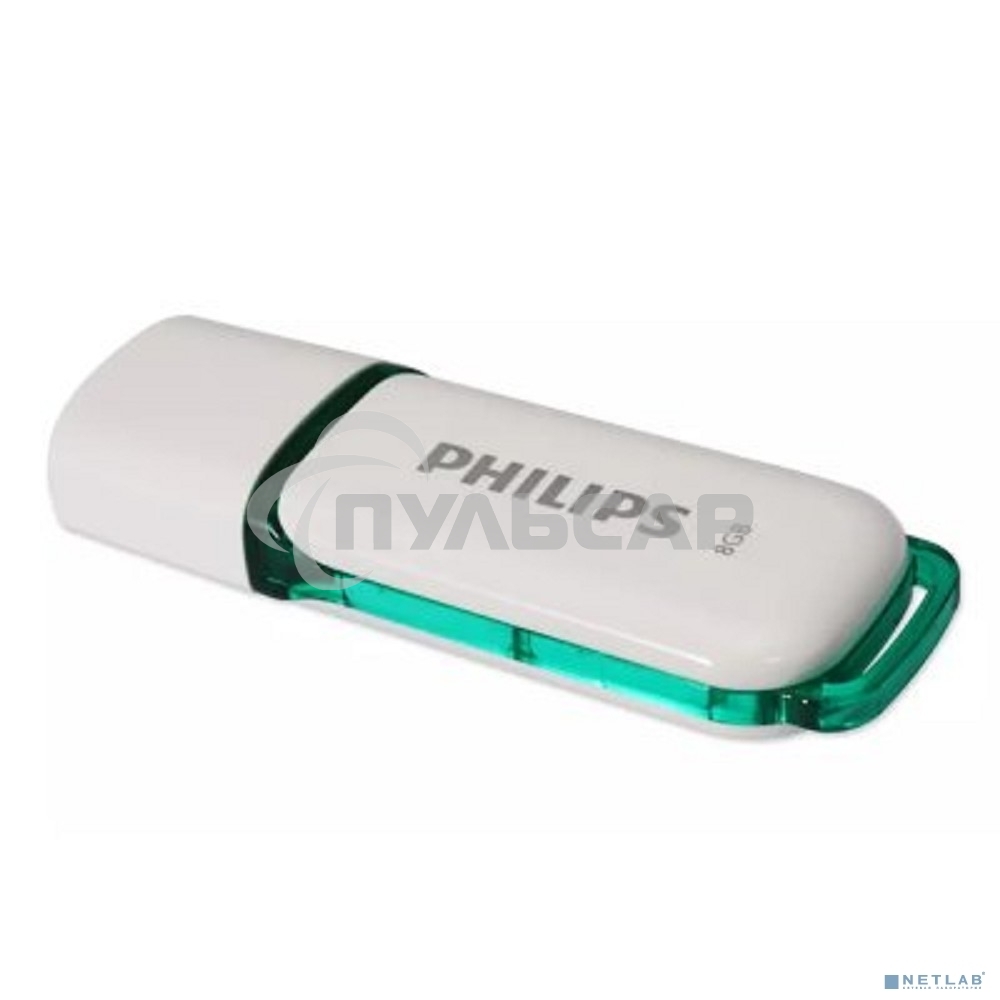 Флешка USB 8Gb PHILIPS SNOW2.0 8Gb, USB 2.0