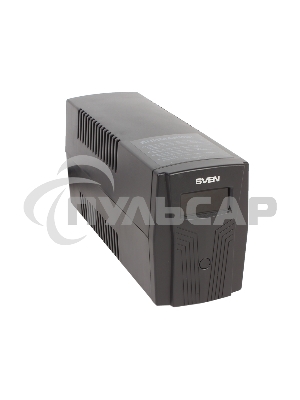 Источник бесперебойного питания SVEN Pro 650 650VA/390W LCD, USB, RJ-45 (2 EURO)