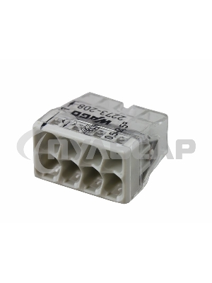 Экcпресс-клемма, 8-проводная до 2,5 мм², (50 шт./уп.) WAGO 2273-208