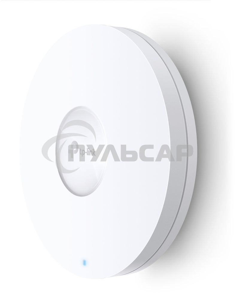 Точка доступа TP-Link 11AX dual-band ceiling access point, up to 1200 Mbit / s at 5 GHz and up to 574 Mbit / s at 2.4 GHz, 1 10/100/1000Mbps LAN port, support PoE 802.3at standard, support BSS coloring, Seamless Roaming, Mesh, Band Steering, Airtime Fairn