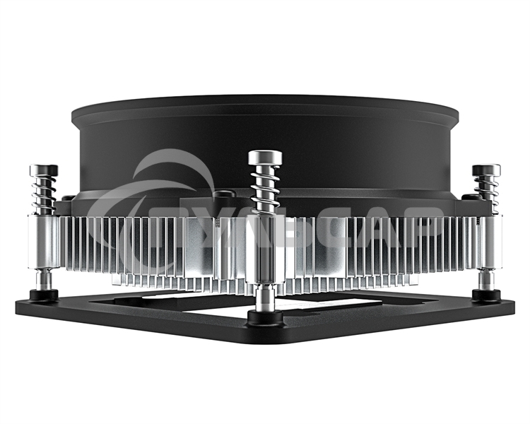 Кулер ID-COOLING DK-17 PWM серебристый/черный 92мм алюминий 2200rpm 26db 4-pin 65W 42мм