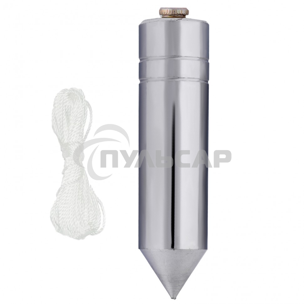 Отвес Matrix цилиндрический, 400 г, шнур 5 м