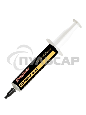 Термопаста ExeGate ETG-9WMK Gold, шприц с лопаткой, 20г
