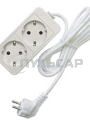 Удлинитель 2х3м с заземл. 16А IP20 3.5кВт Союз 481S-6203