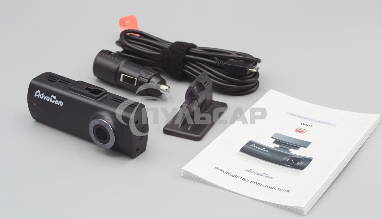 Профессиональный автомобильный видеорегистратор ADVOCAM W101