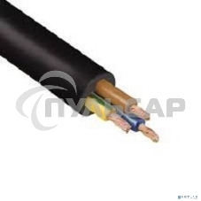 Провод соединительный ПВС 3x0,75 мм², белый, длина 20 метров, ГОСТ 7399-97 Rexant