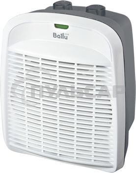 Тепловентилятор Ballu BFH/S-10 серый/белый, 2000 Вт, 25 м2, термостат