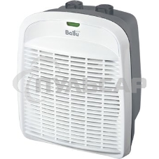 Тепловентилятор Ballu BFH/S-10 серый/белый, 2000 Вт, 25 м2, термостат