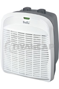 Тепловентилятор Ballu BFH/S-10 серый/белый, 2000 Вт, 25 м2, термостат