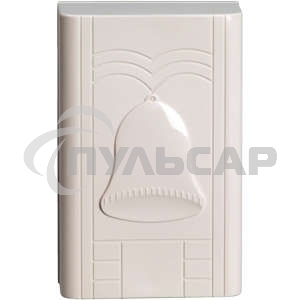 Звонок проводной Гонг электромеханич. гонг серия ударов 220В 80-90дБА свет. беж. Тритон ГН-02С