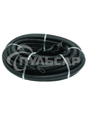 Труба гофрированная ПНД d32мм с зондом черный (25м) Рувинил 23201