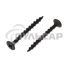 Саморез гипсокартон-дерево KRANZ 3,5х45 пакет (500 шт/уп)