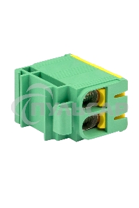 Клемма силовая вводная двойная КСВ 16-50 желто-зеленая EKF PROxima plc-kvs2-16-50-y-green EKF