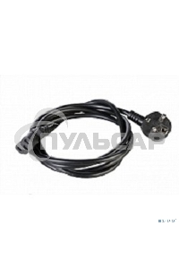 Шнур питания с заземл. IEC 60320 C13/EU-Schuko, 10А/250В (3x1,0), длина 3 м. (R-10-Cord-C13-S-3)
