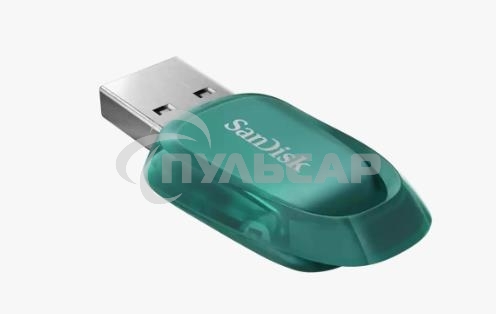 Флешка USB 512 Gb SanDisk CZ96 Ultra Eco, USB 3.2, Blue-Green