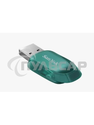 Флешка USB 512 Gb SanDisk CZ96 Ultra Eco, USB 3.2, Blue-Green
