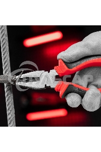 Плоскогубцы комбинированные Matrix, 160 мм, хром-ванадий, двухкомпонентные рукоятки