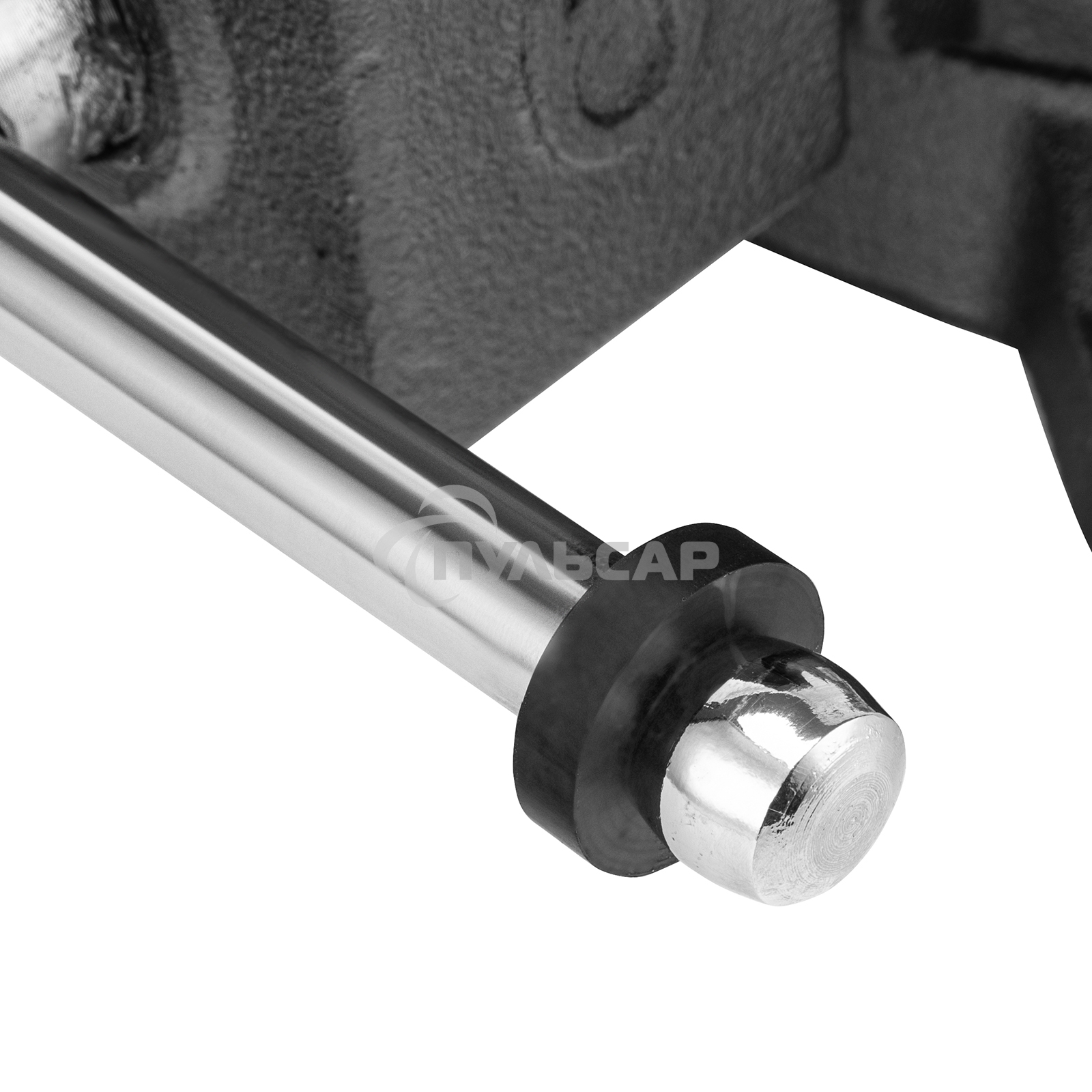 Тиски слесарные Denzel BVH-150 150 мм, поворотные, стальная направляющая, с наковальней