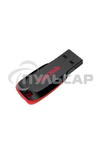 Флешка USB Sandisk 64 Gb Cruzer Blade SDCZ50-064G-B35 USB 2.0 черный/красный
