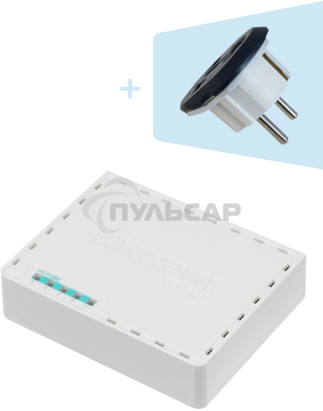 Маршрутизатор MikroTik RB750r2 hEX lite 5x10/100 Mbps