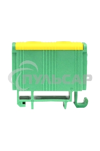 Клемма силовая вводная двойная КСВ 16-50 желто-зеленая EKF PROxima plc-kvs2-16-50-y-green EKF