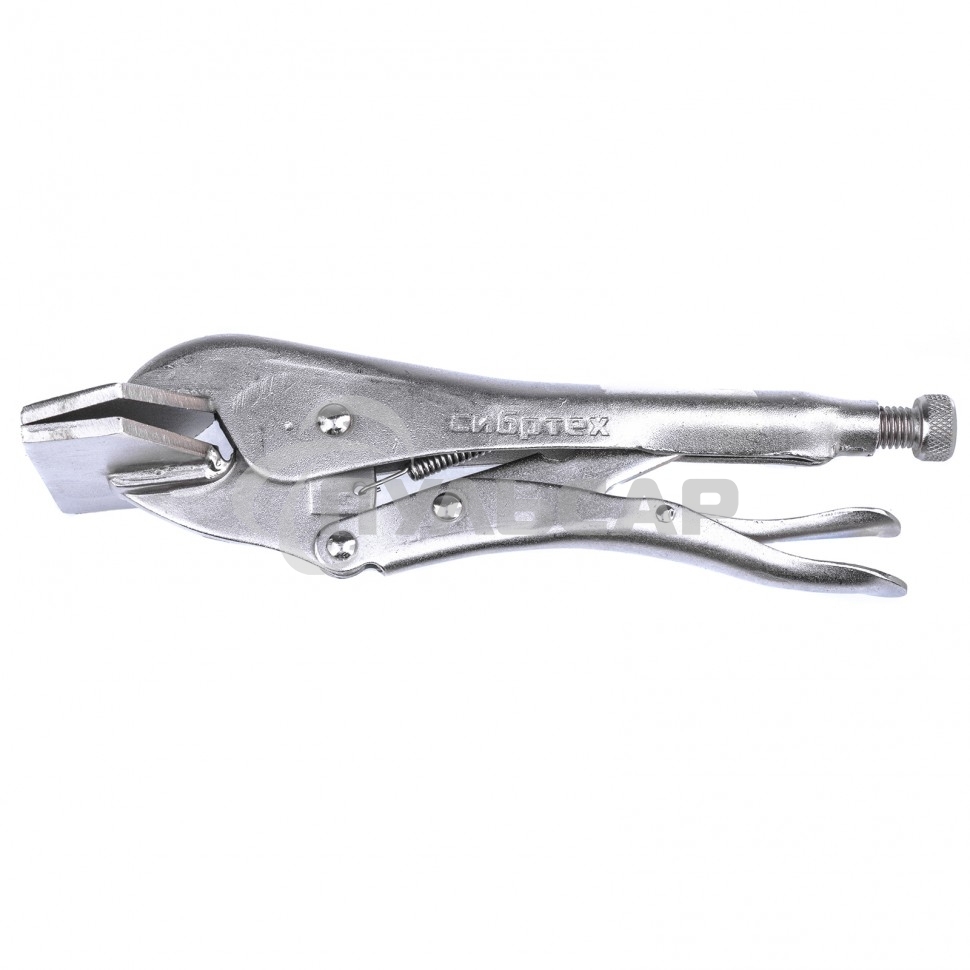 Зажим ручной СИБРТЕХ, фиксация плоскости, 245 мм 18432