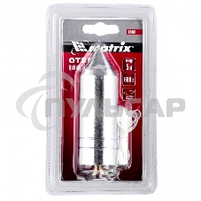 Отвес Matrix цилиндрический, 600 г, шнур 5 м