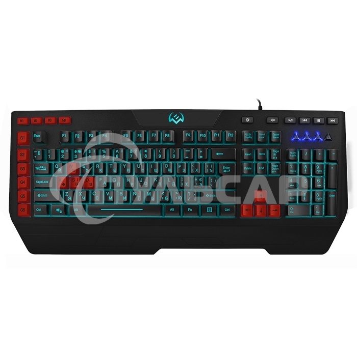 Клавиатура проводная игровая SVEN KB-G9600 (USB, 120 кл, ПО, RGb-подсветка)