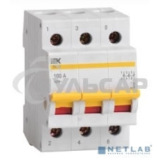 Выключатель нагрузки ВН-32 63А/3П ИЭК MNV10-3-063