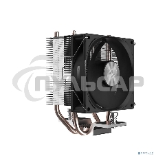 Кулер для процессора PCCooler R200 S115X/1200/1700/AM4/AM5 (TDP 110W, 90мм Non LED Fan, 2 тепловые трубки 6мм, 2200RPM, 28,3dBa)