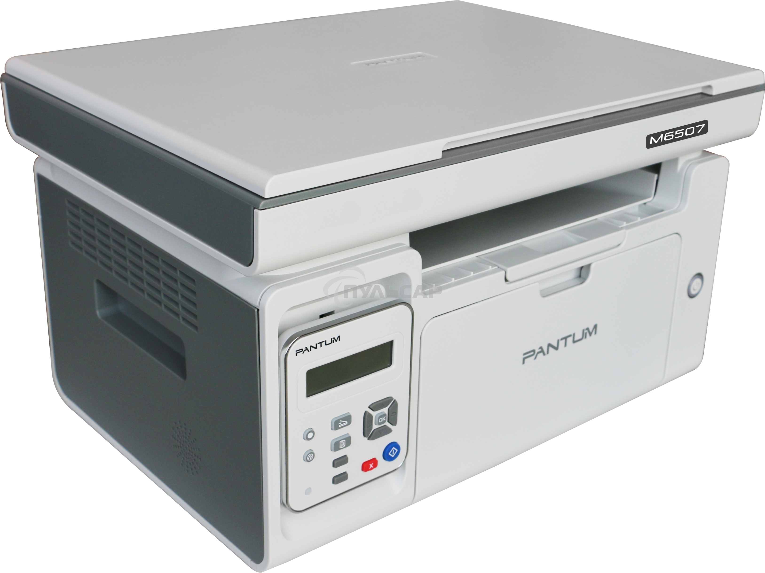 МФУ лазерное Pantum M6507, A4, ч/б, печ. до 22 стр/мин., скан. до 8.5 стр/мин., 1200 x 1200 dpi, USB