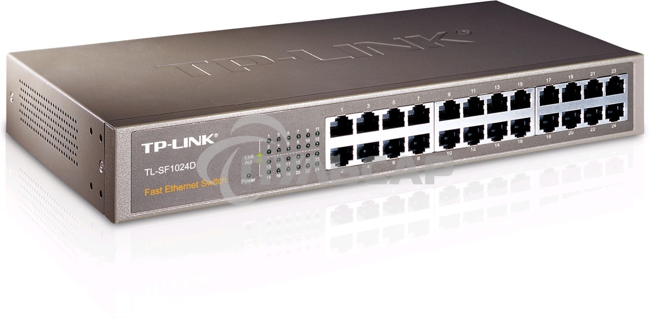 Коммутатор TP-Link SMB TL-SF1024D Коммутатор 24-port 10/100M Switch