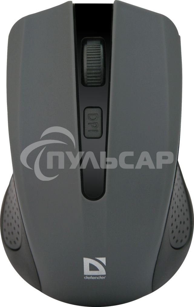 Мышь беспроводная Defender Accura MM-935 серый, 1600 dpi, радиоканал, USB, кнопки - 4