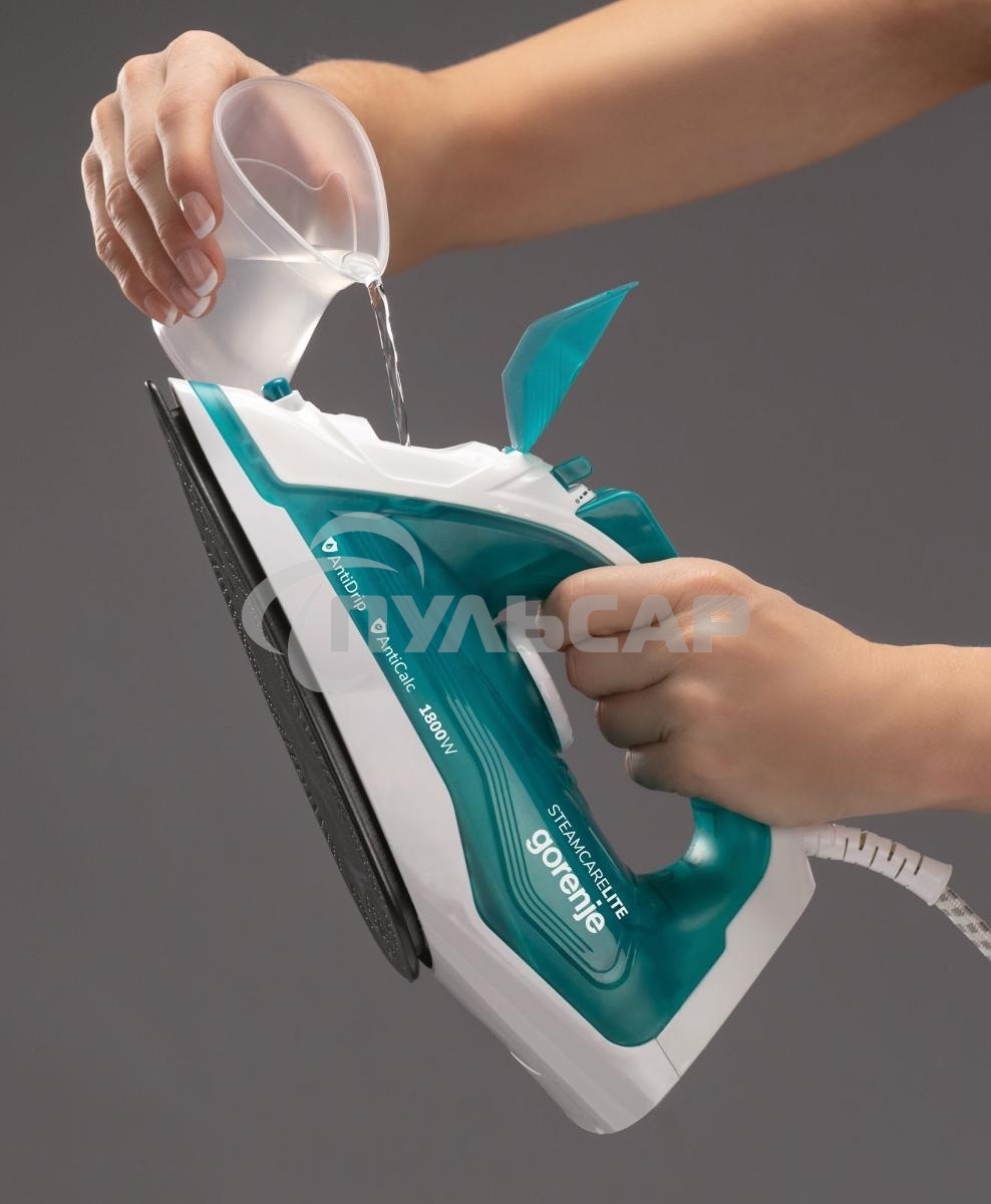 Утюг Gorenje SIH1800TQC 1800Вт зеленый/белый