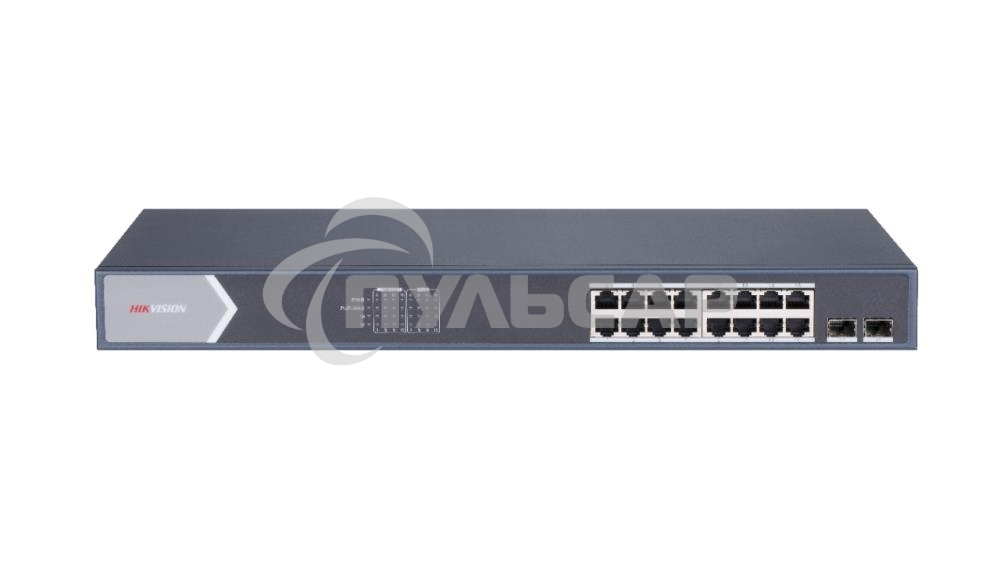 Коммутатор 16PORT 1000M POE DS-3E1518P-SI HIKVISION